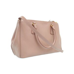 Prada Double Pink Galleria Bag Zip Leather Tote Saffiano